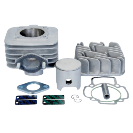 Kit cylindre 70cc Alu AC Piaggio Zip - Polini - 47.6mm course origine, avec culasse, joints
