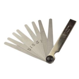 Juego de 8 Galgas de Reglaje - De 0.05mm a 0.50mm