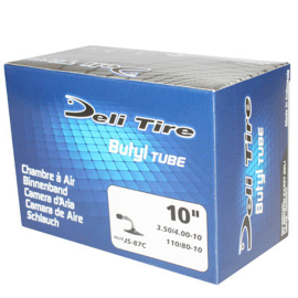 Cámara de aire DELI TIRE llanta 10" -  3.50/4.00-10, 110/80-10  JS87C