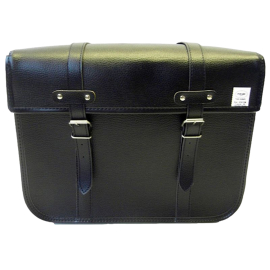 Par de Alforjas - SPORFABRIC - R50 - Negras - Lateral en Metal
