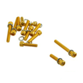 Visserie Carter Kick MBK Booster Nitro YAMAHA BW's Aerox - Alu Or