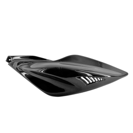 Coque Arrière Gauche MBK Nitro YAMAHA Aerox avant 2013 - TNT Noir brillant