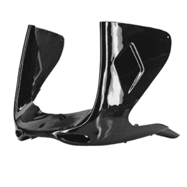 Tapa Frontal Inferior MBK Nitro Yamaha Aerox antes 2013 - TNT NEGRO METALIZADO