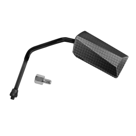 Rétroviseur TNT F11 EVO réversible M8 imitation carbone avec adaptateur