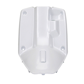 Protège Jambes MBK Booster Yamaha Bw's avant 2004 - TNT Blanc Métal