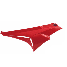 Carénage / Coque Arrière Gauche Derbi Senda avant 2011 - TNT Rouge