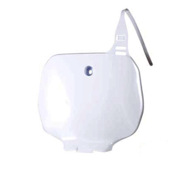 Tête de Fourche / Plaque Frontale Numéro - Type YZ Blanc