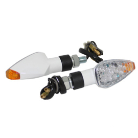 Intermitentes LED Replay Mini Pyramide 8 LED con testigo (pareja)