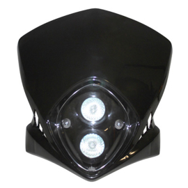 Portafaros Duke 2x20W - Negro