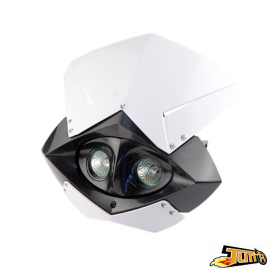 Portafaros Evo 2x20W - Blanco