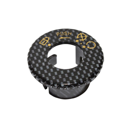 Capuchon de contacteur adaptable carbone MBK Booster Stunt Yamaha BWS Slider