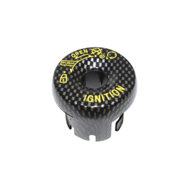 Capuchon de contacteur adaptable carbone MBK Booster Nitro Yamaha Aerox BWS