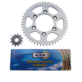 Kit chaîne RIEJU Spike 1999 à 2002 - 12 x 48 420 AFAM