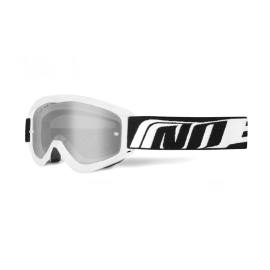 Gafas Cross / Enduro - NO END 3.6 SERIES S - BLANCO