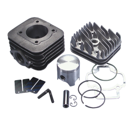 Kit Cilindro PIAGGIO - TYPHOON - ZIP, GILERA - STALKER 70cc Aire AC - POLINI Hierro Fundido