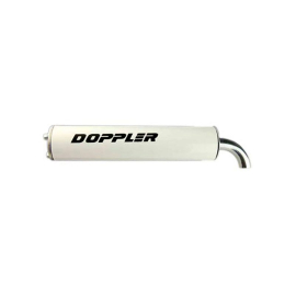 Silencieux de pot Scooter - DOPPLER S3R Blanc