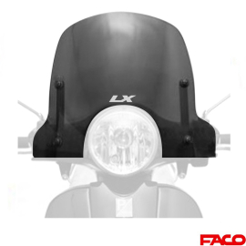 Parabrisas Sport - VESPA LX - FACO - AHUMADO