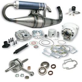 Pack Moteur & Pot 86cc LC PIAGGIO - MALOSSI MHR Big Bore Team Factory