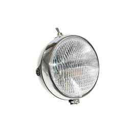 Phare Cyclo Rond P26S - 133mm CHROME avec interrupteur