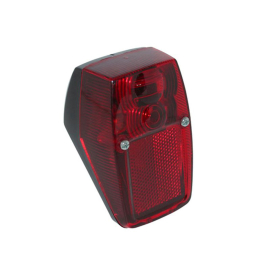 Feu arrière Peugeot 103 MVL - Lumière / Stop - Noir / Rouge