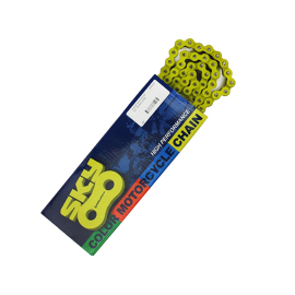 Cadena 420 - 134 Eslabones - SARKANY - Reforzada - AMARILLA