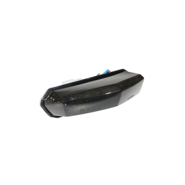 Piloto trasero Replay LED Derbi Senda Gilera SMT ahumado (intermitentes integrados)