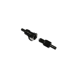 Racord Rapido Tubo Gasolina - 6mm Negro