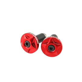 Embout de Guidon - VOCA CNC 14mm Rouge