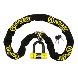Antivol chaîne Auvray Xtrem SRA 1.70m avec U Xtrem Mini