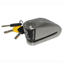 Antivol bloque disque Auvray B-Lock SRA alarme 120dB inox 14mm