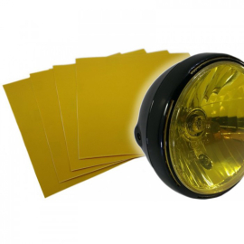 Pegatina Faro - Amarillo transparente