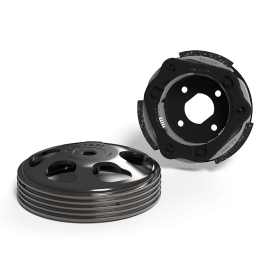 Embrayage + Cloche Ventilée PEUGEOT PIAGGIO - MALOSSI MHR Delta System 107mm