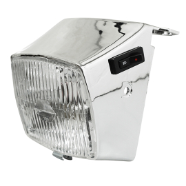 Phare cyclo Peugeot 103 MVL Vogue - Chrome
