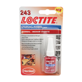 Fijador de Roscas Normal - LOCTITE 243 Resistencia Media 5ml