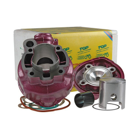 Kit Cilindro AM6 - 75cc - TOP PERF Rosa Hierro Fundido