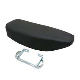Sillin Biplaza Ciclomotores - Negro Antideslizante