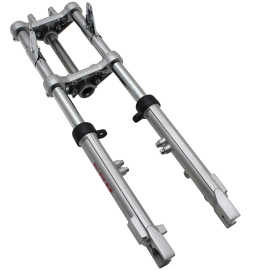-meme produit que 290085-Fourche MBK 51 Peugeot 103 SP RCX - EBR Hydraulique Alu Argent 28mm pour frein à disque