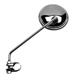 Rétroviseur Vicma rond chromé cyclo à collier Ø22mm M8