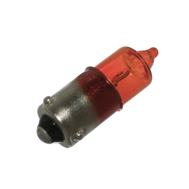 Bombilla 12V 10W BAU9S - Naranja Pestañas Descentradas 120 Grados
