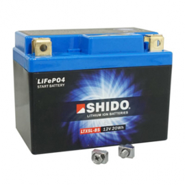 Batterie 12V 1.6 Ah Lithium-ion LTX5L-BS - SHIDO Prêt à l'emploi / Sans entretien +D