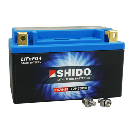 Batterie 12V 2.4 Ah Lithium-ion LTX7A-BS - SHIDO Prêt à l'emploi / Sans entretien +G