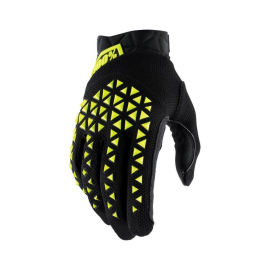 Guantes Cross - Enduro - 100% Airmatic Primavera - Verano Amarillo Fluor