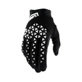 Guantes Cross - Enduro - 100% Airmatic Primavera - Verano Negro - Blanco