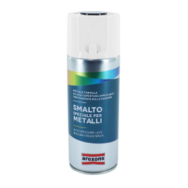 Espray de Pintura - AREXONS Acrílica- Esmalte Especial Metales - NEGRA BRILLANTE
