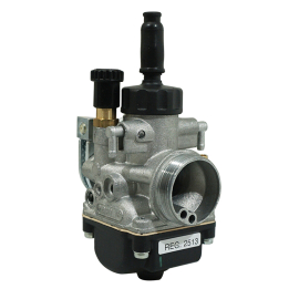 Carburador 19mm TIPO PHBG AD - Montaje rígido / Estarter manual / Tapa redonda - DELLORTO