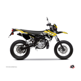 Kit Adhesivos - YAMAHA DT a partir del 2003 -  KUTVEK REPLICA - Amarillo