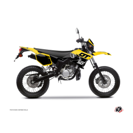 Kit Adhesivos - YAMAHA DT a partir del 2003 -  KUTVEK VINTAGE - Amarillo