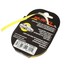 Liseret / Sticker Jante - 6mm Jaune Motip Solidline