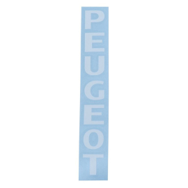 Autocollant / Sticker Fourche Peugeot - Transfert Blanc