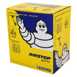 Chambre à Air 10 pouces 3.00x10 MICHELIN Valve Coudée 150 degrés